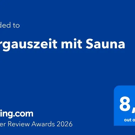 Apartman Bergauszeit Mit Sauna Aschau im Chiemgau